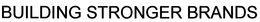 BUILDING STRONGER BRANDS trademark