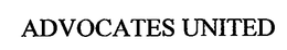 ADVOCATES UNITED trademark