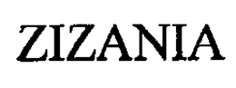 ZIZANIA trademark