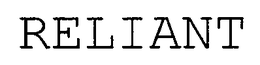 RELIANT trademark