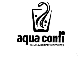 AQUA CONTI PREMIUM DRINKING WATER trademark