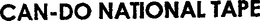 CAN-DO NATIONAL TAPE trademark