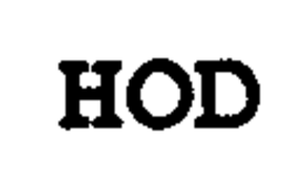 HOD trademark