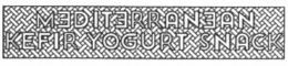 MEDITERRANEAN KEFIR YOGURT SNACK trademark