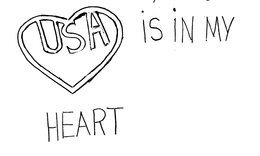 USA IS IN MY HEART trademark