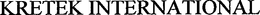 KRETEK INTERNATIONAL trademark