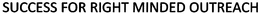 SUCCESS FOR RIGHT MINDED OUTREACH trademark