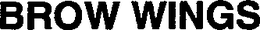 BROW WINGS trademark
