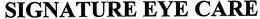 SIGNATURE EYE CARE trademark