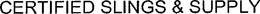 CERTIFIED SLINGS & SUPPLY trademark