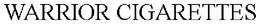 WARRIOR CIGARETTES trademark