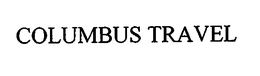 COLUMBUS TRAVEL trademark