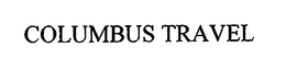 COLUMBUS TRAVEL trademark
