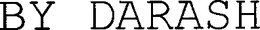 BY DARASH trademark