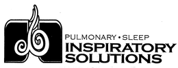 PULMONARY · SLEEP INSPIRATORY SOLUTIONS trademark