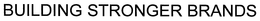 BUILDING STRONGER BRANDS trademark