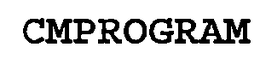 CMPROGRAM trademark