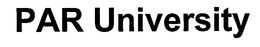 PAR UNIVERSITY trademark