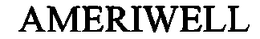 AMERIWELL trademark