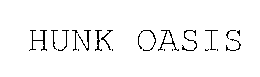 HUNK OASIS trademark
