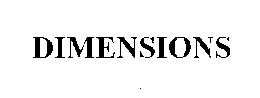 DIMENSIONS trademark