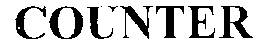 COUNTER trademark