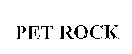 PET ROCK trademark