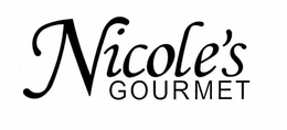 NICOLE'S GOURMET trademark