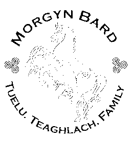 MORGYN BARD TUELU. TEAGHLACH. FAMILY trademark
