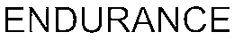 ENDURANCE trademark