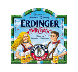 BREWED IN BAVARIA GERMANY ERDINGER OKTOBERFEST GETREU DEM BAYERISCHEN REINHEITSGEBOT ERDINGER WEISSBRAU trademark