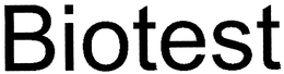 BIOTEST trademark