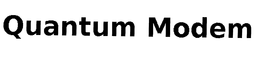 QUANTUM MODEM trademark