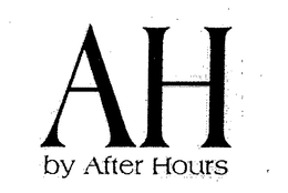 AH BY AFTER HOURS trademark