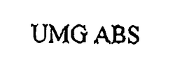 UMG ABS trademark