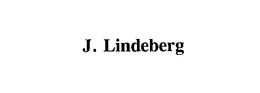 J. LINDEBERG trademark