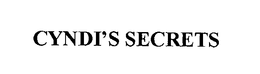 CYNDI'S SECRETS trademark