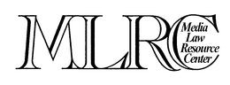 MEDIA LAW RESOURCE CENTER trademark