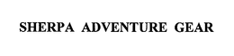 SHERPA ADVENTURE GEAR trademark