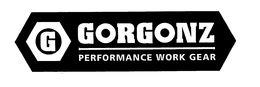 G GORGONZ PERFORMANCE WORK GEAR trademark
