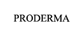PRODERMA trademark