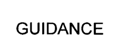 GUIDANCE trademark