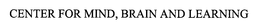 CENTER FOR MIND, BRAIN AND LEARNING trademark