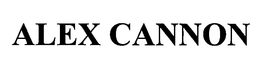 ALEX CANNON trademark