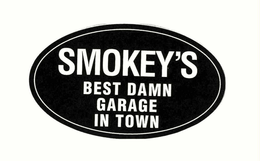SMOKEY'S BEST DAMN GARAGE IN TOWN trademark