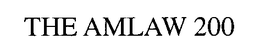 THE AMLAW 200 trademark