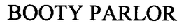 BOOTY PARLOR trademark