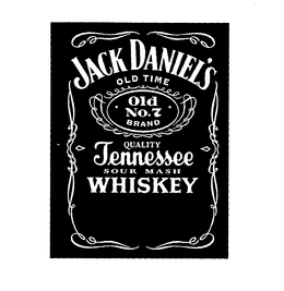 JACK DANIEL'S OLD TIME OLD NO.7 BRAND QUALITY TENNESSEE SOUR MASH WHISKEY trademark