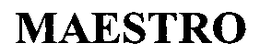 MAESTRO trademark