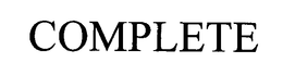 COMPLETE trademark